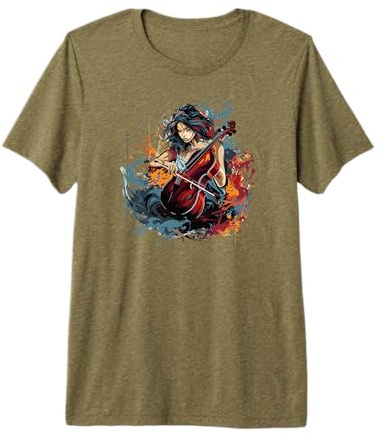 Musicien violoncelliste Joueur de Violoncelle Violoncelle T-Shirt Haut de Gamme