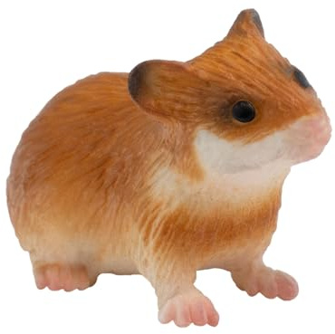 Bullyland Hamster Spielzeug Figur, 5 cm, ab 3 Jahren, PVC-frei, 64610 | Dekoration, Geschenk für Kinder und Sammler, Detailgetreu, Tier Spiel und Sammelfigur