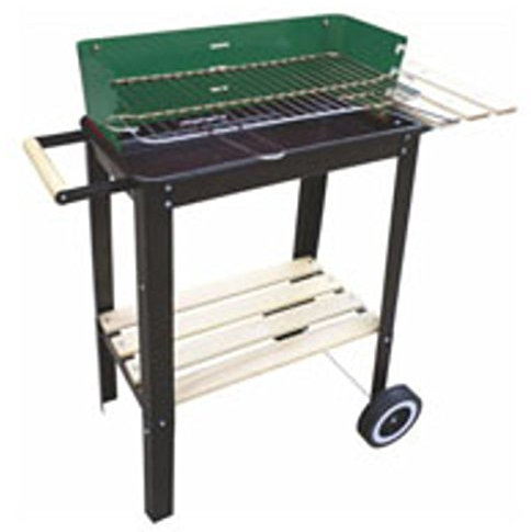 Barbecue Lapillo rectangulaire Base Bois 50 x 26 h 68 08207
