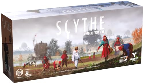 Ghenos Games dV Giochi GHE068 – Scythe: Invaders from Afar, Brettspiel – Italienisch