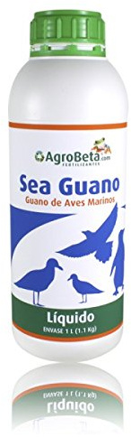 Agrobeta - Fertilizante Líquido de Guano de Aves Marinas 1L - SEA Guano
