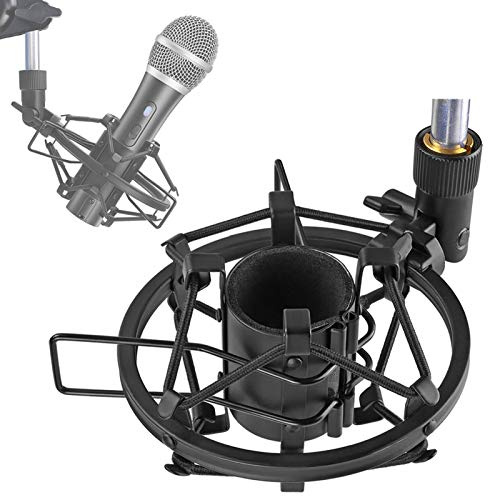 SUNMON ATR2100X-USB Mic Shock Mount Holder for Reduces Vibration and Noise, Suitable for Audio-Technica ATR2100X, ATR2100 USB Microphone
