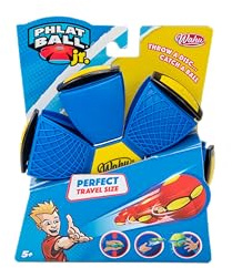 WAHU PHLAT BALL Junior - Slumpmässig färg - Flygande Mini Flygande Disk - Originalboll 10,2 cm - Utomhusspel för Barn från 6 år - Frisbee - 2 spelare - Miniversion