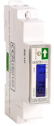 compteur d'energie mono - 230v - 45a - acti9 iem - schneider electric a9mem2050