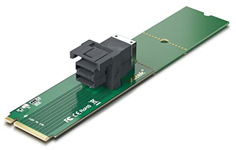 M.2 (M Key) to SFF-8643 Adapter, PCIe3.0 X4