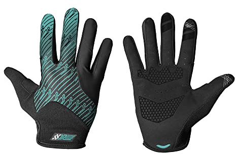 DAPPER RACING | Guantes SIM RACING | Apto para Pantalla Táctil | Refuerzo en la Palma | Silicona Antideslizante | Agarre Óptimo | Ligero y Transpirable | Diseñados para SimRacers | Serie Green GT