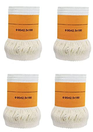 LUMoony Docht für Petroleumofen 4Pcs für Petroleumofen für Innenräume Ersatzdocht für Petroleum Heizung von Fiberglas Runde Baumwolle für Petroleum Heizung Kerosin Heizer