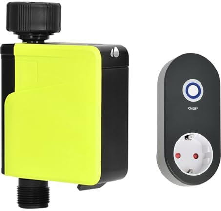 Shrivee Computer per irrigazione, timer automatico intelligente per l'irrigazione, timer dell'acqua WiFi per l'irrigazione del prato, controllo senza fili tramite presa WiFi Hub