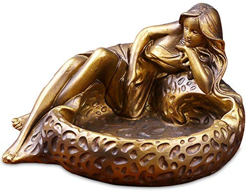 HEGZA Ashtray Sexy Long Legs Woman Beauty Resin Vintage Ashtray Home Decor Cigarette Butt Holder Ash Holder For Smokers,Tabletop Smoking Ashtray Ash Holder for Smokers