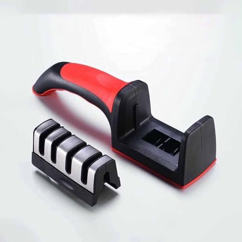 CHZDPP Easy & Handheld Kitchen Blade Sharpener Stone Tool, Knife and Scissor Sharpener Pocket Knife Sharpening, Multifunctional Lightweight Sharpening Block