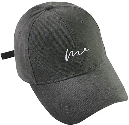 COTIDI Herren-Kappe, 100 % Baumwolle, Baseball, verstellbar