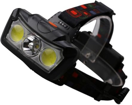 POPETPOP Linterna Frontal Led Recargable Luz Para Correr Acampar y Actividades Al Aire Sin Batería Incluida Diseño Ligero y Duradero