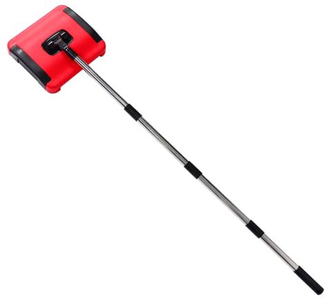 SWOOMEY 1 Satz Hand Push Teppichkehrmaschine Manuelle Bodenreinigung Leichter und Tragbarer Teppichreiniger Höhenverstellbar für Zuhause und Büro