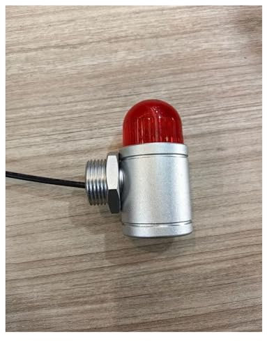 G1/2 G3/4 Industrial Explosion-proof Flash Sound And Light Alarm Light For Detectors Gas Detectors(G1-2 silvery white)