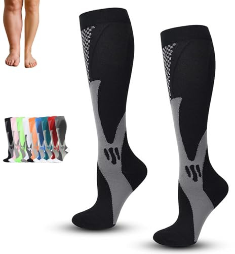 Kompressionsstrümpfe Für Schmerzfreie Beine & Füße , Strümpfe, Kompressionsstrümpfe Für Damen Und Herren, Fitness, Reisen & Alltag, Atmungsaktiv & Strapazierfähig