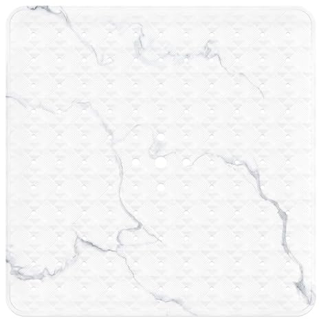 Duschmatte rutschfest 53x53cm - 100% BPA-frei - Antirutschmatte Dusche, Duscheinlage & Badewanne, Rutschmatte dusche, schimmelresistent & maschinenwaschbar