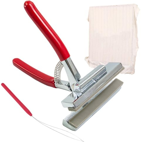 Pince à toile pour tissu matelassé - pince élastique professionnelle pince de tension en métal avec poignée de retour à ressort, outil de tension pour toile pour peinture à l'huile