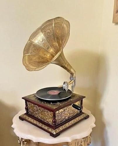 HMV Gramophone – Réplique de tourne-disque vinyle style vintage | Perfect Gif