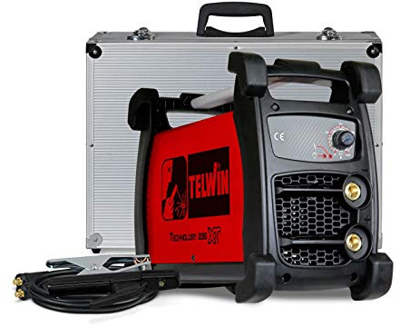 Wilpeg TECHNOLOGY 236 XT ACX MMA und WIG Inverterschweissgerät, robuste Hülle inkl. Elektrodenhaltergarnitur, Massekabelanschlussgarnitur, 816251