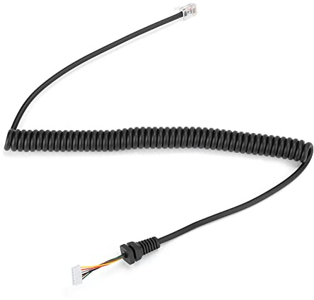 ciciglow 6-poliges Mikrofonkabel, Ersatzmikrofone, Mikrofonkabel, Draht für FT‑7900R FT‑8900R Autoradio MH‑48 Lautsprecher