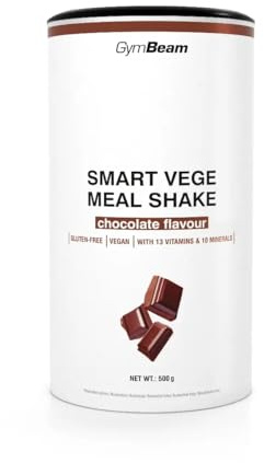 GymBeam Smart Vege Meal Shake 500g - Frullato Vegetale Salutare con Alto Contenuto di Proteine, Povero di Zuccheri, Ricco di Vitamine e Minerali, Pasto Sostitutivo per il Benessere di Ossa e Capelli