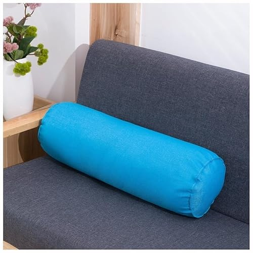 Rollenkissen 60/80/100x20 Body Pillow for Adults, Full Body Pilllow for Sleeping, Long Round Cervical Pillow, Bolster Side Sleeper Pillow with Abnehmbar Cover(@1,20x80cm/8x31in)