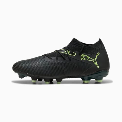 Puma Future Match Herren-Sneaker, fest, künstlich, Boden, Black Fizzy Light Green Terrain Ah25, 48.5 EU