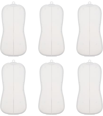 COOPHYA 6pièces Étui à Cuillère Né Boîte à Couverts Pour Garçon Fille Petites Boîtes De Rangement Pour Fourchettes Et Cuillères De Garçon Fille