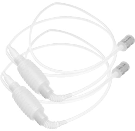ULTECHNOVO 2 Pezzi per con Filtro Antiblocco Tubo per Pulizia e Cambio Accessorio per Acquari Diverse Durevole e Sicura per Vasche e Serbatoi