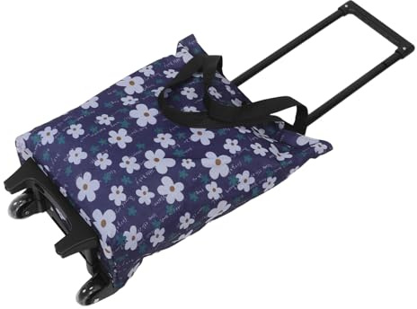 SUPVOX Carrello della Spesa Pieghevole Piccolo con Ruote per Salire le Scale, Carrello Portatile Leggero e Stabile per Campeggio, Viaggi e Uso Quotidiano, Salvaspazio e Multifunzionale