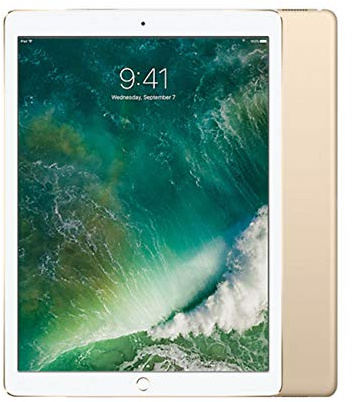 Apple iPad Pro Tablet (128GB, LTE, 9.7in) Gold (Renewed)