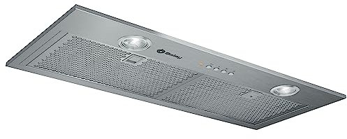 Balay - Módulo de integración, 70 cm, Gran potencia de extracción, Acero inoxidable, 3BF277EX