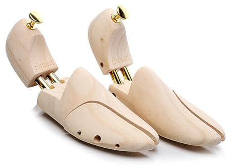 rismart Madera de cedro Horma de Zapatos Talladora de zapato por hombres mujeres zapato madera natural hecha