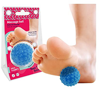 feet bcn Balle de massage pour les pieds. 5 cm de diamètre - Soulage la douleur et la tension sur la plante du pied. 1 unité. Fabriqué à Barcelone.