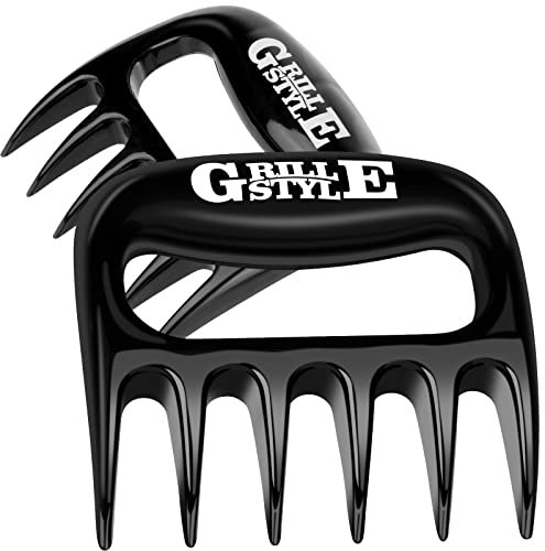 Meat Shredder Claws for Shredding, Bear Meat Paws, Barbecue Tools for Handling Turkey, Chicken and Pulled Pork, BBQ Grill Accessories for Smoker, Kitchen Cooking Gifts for Thanksgiving Christmas