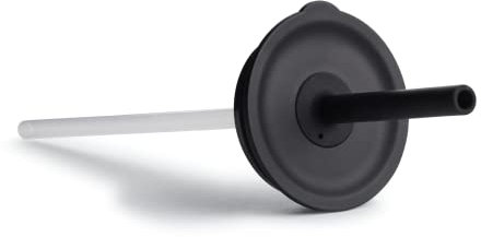 HYDRO FLASK - Small Press-in Straw Lid for Insulated Tumbler & Mug - Honeycomb Insulation - BPA-Free and Phthalate-Free - Black