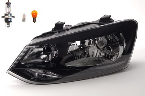 Johns, Scheinwerfer Halogen passend für VW Polo 09 6R 06/2009-03/14 Links Leuchtmittel