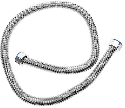 CHILDWEET Flexible Corrugated Air Conditioner Hose Stainless Steel Metal Tube for Corrugated Drain