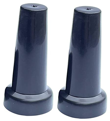 PACKOVE Copertura per Ombrello Lunga in Plastica Nera Resistente All'usura Impugnatura Salda, 2 Pezzi, Accessorio per Ombrelli da Pioggia Palo