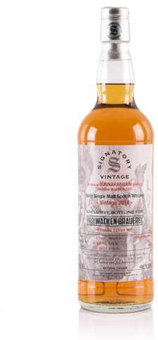 WACKEN BRAUEREI Bunnahabhain Staoisha, 0,7 Liter, 46% vol. Alk. | Single Malt Whisky, Natürliche Zutaten, ab 18 Jahre