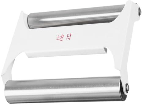 MAGICLULU Mattarello in Acciaio Inossidabile Per Impasto Di Pizza, Pasta, Biscotti e Tortillas Design Ergonomico Facile Da Pulire e Usare