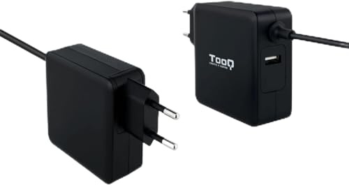 Cargador portátil USB-C PD 3.0 65W, Color Negro, Ideal para Cargar Dispositivos móviles y laptops de Forma rápida y eficiente.