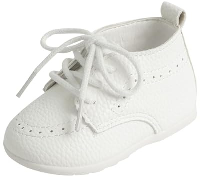 Generisch Chaussures pour bébé de 3 mois - Printemps et 0 à 1 an - Chaussures de marche décontractées de style britannique - Chaussures d'apprentissage de la marche pour bébés