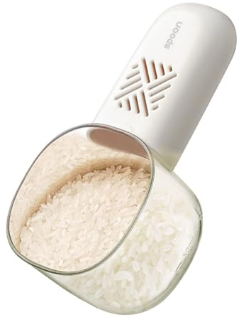 Verre doseur à riz,avec des graduations claires | Cuillère à aliments,pour Cuisine maison, Appartement, Boulangerie, Restaurant, Camping