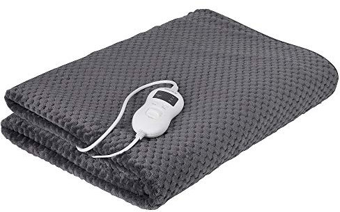 CAMRY CR-7416 Couverture chauffante, Polyester, Gris, 150 x 100