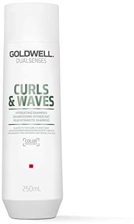Goldwell Dualsenses Curls & Waves Feuchtigkeits Shampoo für lockiges und gewelltes Haar, 250 ml, frisch