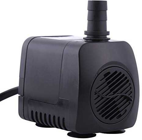 Minivattenpump, dränkbar pump, borstlös, dränkbar vattenpump för fontänpool akvarium submersibel pump, akvariepump, brunnsvattenpump, fiskdamm, fontänpump 220 V 15 W 800 L/H