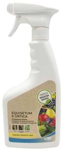 Virsus 1 Flacone Insetticida Bio per Piante a base di Equiseto e Ortica 018, capacità 750ml, Protezione da Afidi e Ragnetto Rosso, Pronto all'uso, per Agricoltura Biologica