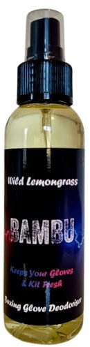 Wild Lemongrass Antibacterial Boxing Glove Spray 100ml – Antibacterial Glove Spray - Odour Eliminator for Boxing, Kickboxing, MMA, Muay Thai, Martial Arts. Long Lasting Scent, Boxing Gifts