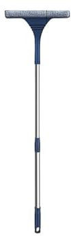 Telescopic Scrubber Window Wiper Glass Door Cleaner, Squeeze Window Cleaning Tool With Extension Pole Multi-purpose For Daily Life In The Home Or High Up Outdoor Car Windows Indoor Outdoor Use(142-170